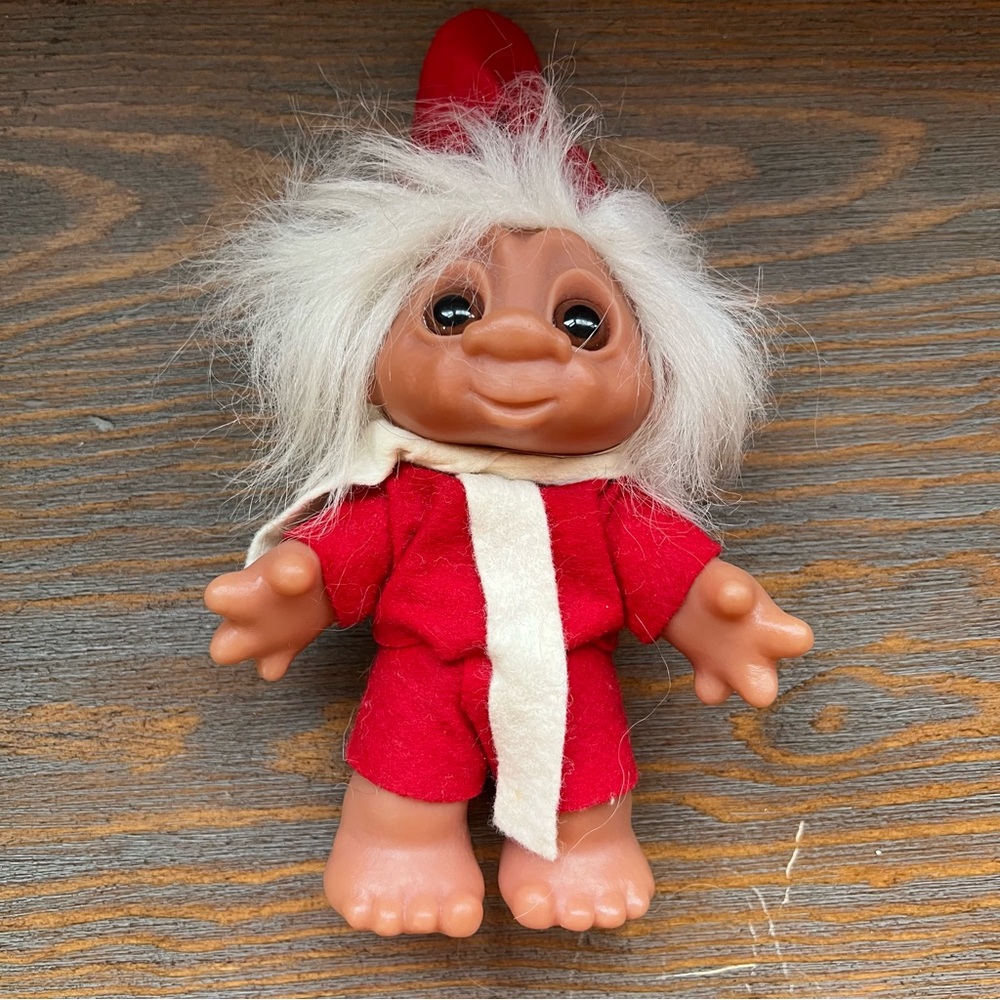 Troll Thomas Dam Christmas vintage doll